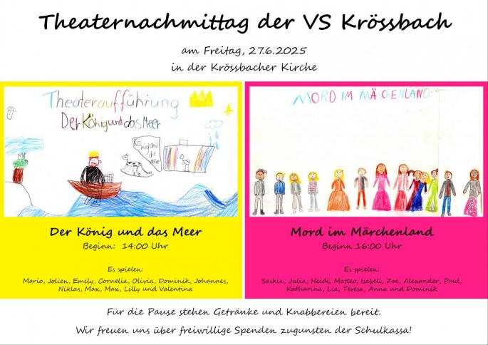Einladung zum Theaternachmittag