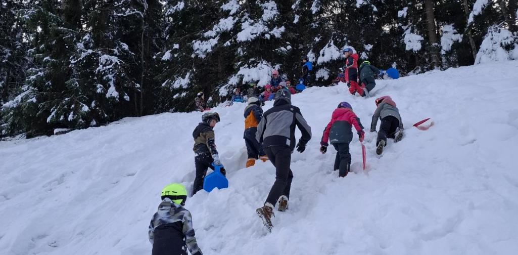 Rutschblatteln Rutschbaltteln