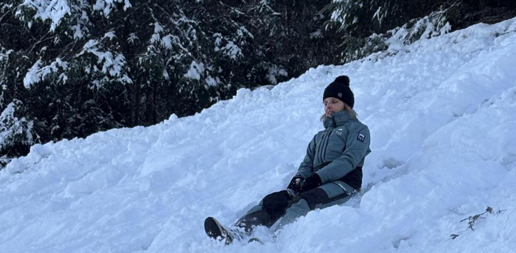 Rutschblattln Rutschen