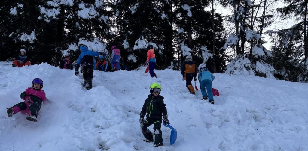 Rutschblattln Rutschen